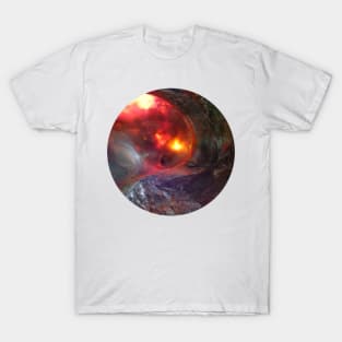 Flaming Seashell 5 T-Shirt